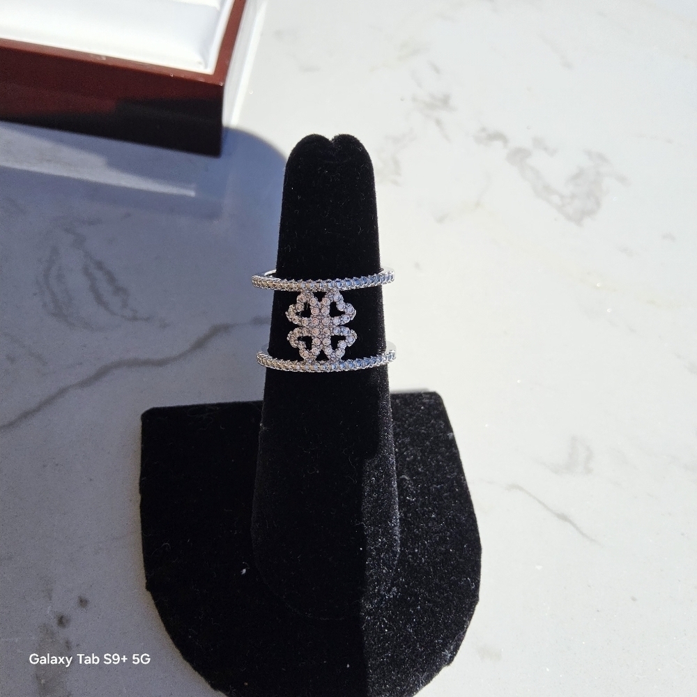 Silver Intricate Pattern Ring Jewelry - Picture 7 of 7